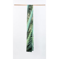 "Palmeblade" Crepe de chine t�rkl�de