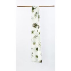 "Sk�rmplanter, Lys" Crepe de chine t�rkl�de