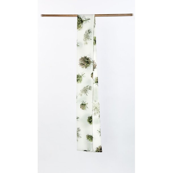 "Sk�rmplanter, Lys" Crepe de chine t�rkl�de
